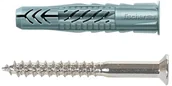 Kołki - Fischer Kołki uniwersalne UX 6 x 50 mm z wkrętami 25 szt. 94759 - miniaturka - grafika 1