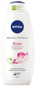 Kosmetyki do kąpieli - Nivea Rose & Almond Oil Care Shower pielęgnujący żel pod prysznic 750ml 94025-uniw - miniaturka - grafika 1