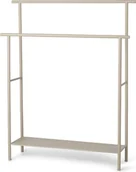Wieszaki łazienkowe - Ferm Living Wieszak na ręczniki Dora beżowy 1104263259 - miniaturka - grafika 1