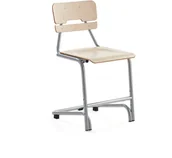 Meble do szkół i przedszkoli - AJ Produkty Krzesło szkolne DOCTRINA, 500 mm, brzoza - miniaturka - grafika 1