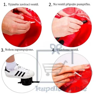 Movit Piłka gimnastyczna z pompką - 75 cm - fioletowa - Piłki do ćwiczeń Movit Piłka gimnastyczna z pompką - 75 cm - fioletowa - Piłki do ćwiczeń - miniaturka - grafika 4