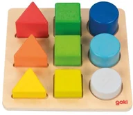 Układanki dla dzieci - Goki Układanka figury na podstawie 58753 - miniaturka - grafika 1