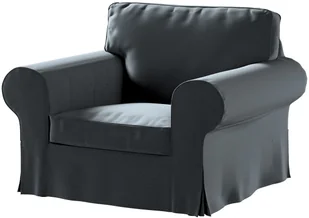 Dekoria Pokrowiec na fotel Ektorp grafitowy 103 x 82 x 73 cm Ingrid 612-705-43 - Pokrowce na meble Dekoria Pokrowiec na fotel Ektorp grafitowy 103 x 82 x 73 cm Ingrid 612-705-43 - Pokrowce na meble - miniaturka - grafika 1
