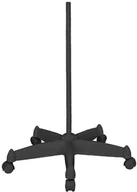 Lampy kosmetyczne - ACTIVESHOP STATYW DO LAMPY LUPY MOONLIGHT CZARNY - miniaturka - grafika 1