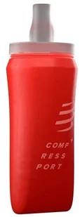 COMPRESSPORT COMPRESSPORT soft flask ERGO FLASK 300 ml czerwony - Shakery i bidony sportowe - miniaturka - grafika 2