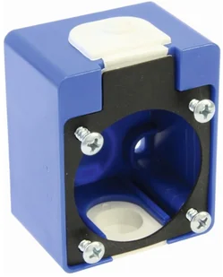 PCE Puszka do gniazd jednofazowych o kołnierzach 50x50mm niebieska 106-0H - Gniazdka elektryczne - miniaturka - grafika 2