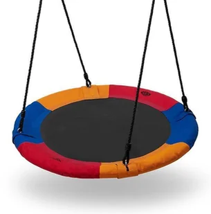NILS CAMP NILS CAMP NB5003 BLUE-RED-ORANGE ŚR.90 CM 15-03-011 Huśtawka bocianie gniazdo abisal-307-uniw - Leżaczki i huśtawki - miniaturka - grafika 4