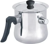 Garnki - Justyna AG HOFFNER GARNEK DO MLEKA Z GWIZD + POKR 1,0L HF-714 105640 - miniaturka - grafika 1