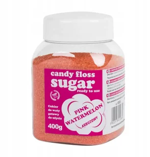 GSG24 Kolorowy cukier do waty cukrowej różowy o smaku arbuzowym 1kg 1008870 - Akcesoria i części do robotów kuchennych - miniaturka - grafika 3