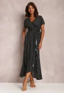 Sukienki - Czarna Sukienka Boliphise - miniaturka - grafika 1