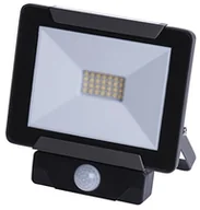 Lampy ogrodowe - EMOS Emos LED reflektor Ideo 20 W PIR, neutralny biały, aluminium, Grey, 15,8 x 5,6 x 16,6 cm ZS2721 - miniaturka - grafika 1