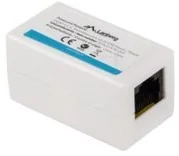 LANBERG Adapter złączka sieciowa RJ45 x2 kat.6 + EKSPRESOWA AD-RJ45-RJ45-OU6 - Wtyczki i adaptery - miniaturka - grafika 2