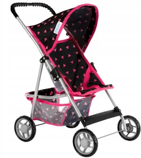 Kinderplay Wózek Dla Lalek Spacerówka Lekki - Wózki dla lalek - miniaturka - grafika 2