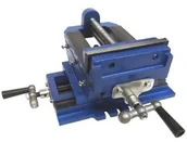 Imadła i ściski - Falon Tech Imadło maszynowe 125 dwuosiowe krzyżowe imadła COS-imadlo dwuosiowe 125mm - miniaturka - grafika 1