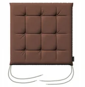 Poduszki ogrodowe - Dekoria Siedzisko Karol na krzesło brązowe - miniaturka - grafika 1