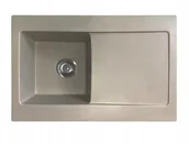 Zlewozmywaki - Laveo Zlewozmywak Zlew Granitowy Dwukomorowy 6 kolorów - miniaturka - grafika 1