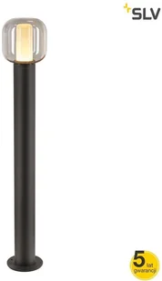 Spotline SLV OVALISK 100 FL zewnętrzna lampa podłogowa LED kolor antracytowy przełącznik CCT 3000/4000 K 1004681 - Lampy ogrodowe - miniaturka - grafika 2