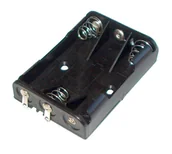 Baterie i akcesoria - LP Koszyk na baterie 3xAAA płaski AP_4196 - miniaturka - grafika 1