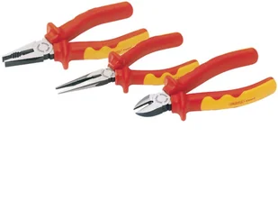 DRAPER ZESTAW szczypce DLA ELEKTRYKA 1000V 3SZT 69288 - Kombinerki i obcęgi - miniaturka - grafika 2