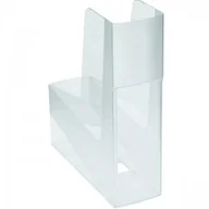 Pojemniki biurowe - Fellowes Pojemnik na czasopisma GREEN2DESK przeźroczysty, FE530-20 - miniaturka - grafika 1