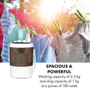 Pralka Klarstein Dash Duo - Pralki - miniaturka - grafika 3