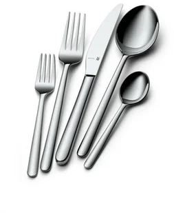 WMF zestaw sztućców 30-częściowy dla 6 osób Flame Cromargan Protect z wkładką nóż Monobloc stal nierdzewna polerowana niezwykle odporna na zadrapania można myć w zmywarce 1261916342 - Zestawy sztućców - miniaturka - grafika 3