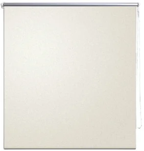 vidaXL Roleta przeciwsłoneczna 120 x 230 cm kremowo biała - Rolety - miniaturka - grafika 3