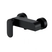 Baterie wannowe i prysznicowe - CERSANIT CERSANI S951-321 BATERIA NATRYSKOWA ŚCIENNA CREA 1 UCHW CZARNA - miniaturka - grafika 1