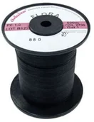 Artykuły kaletnicze - Ariadna Nici poliestrowe Flora 1mm Plecionka Czarna 500mb 140510 - miniaturka - grafika 1