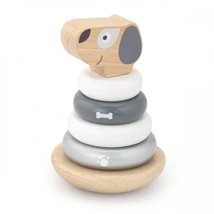 Viga Układanka piramidka piesek V51613 - Układanki dla dzieci - miniaturka - grafika 4