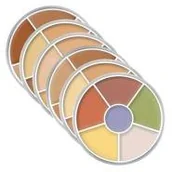 Korektory do twarzy - KRYOLAN Dermacolor Camouflage Rainbow Set paleta kamuflaży 40g - miniaturka - grafika 1