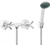 Baterie wannowe i prysznicowe - Deante Symertio bateria prysznicowa ścienna chrom BOS_041D BOS_041D - miniaturka - grafika 1