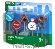 Ravensburger Brio Zestaw Znaków - Tory, garaże, parkingi - miniaturka - grafika 3