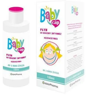 CAPEYPHARMA SP. Z O.O. S.K. BABYCAP płyn do higieny intymnej dla dziewczynek od - Kosmetyki kąpielowe dla dzieci - miniaturka - grafika 2