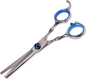 Nożyczki fryzjerskie - Gepard BLUST Degażówki fryzjerskie do cieniowania włosów 6,0" D39-GE - miniaturka - grafika 1