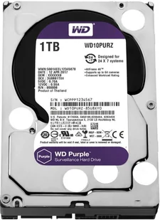 Western Digital Purple WD10PURZ 1TB - Dyski HDD Western Digital Purple WD10PURZ 1TB - Dyski HDD - miniaturka - grafika 2
