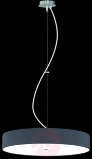 Hufnagel Duża lampa wisząca ALEA, brązowy szary łupek - Lampy sufitowe - miniaturka - grafika 2