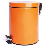Kosze na śmieci - Kosz na śmieci 5 L Pomarańczowy 48128 - miniaturka - grafika 1