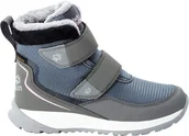 Buty sportowe damskie - Jack Wolfskin Polar Wolf Texapore VC Buty Dzieci, szary/niebieski EU 36 2021 Buty codzienne 4036172-6514360 - miniaturka - grafika 1