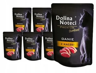 Dolina Noteci dla Kota Sterilised DANIE Z KACZKI Zestaw Saszetek 85g x 10 ZEST-DNP-85-KA-10 - Mokra karma dla kotów Dolina Noteci dla Kota Sterilised DANIE Z KACZKI Zestaw Saszetek 85g x 10 ZEST-DNP-85-KA-10 - Mokra karma dla kotów - miniaturka - grafika 1