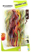 Zabawki kreatywne - Nici Wonder Kids Cofalu - A1500179 - Kreatywny zestaw do wypoczynku - 60 Scoubidous A1500179 - miniaturka - grafika 1