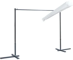 vidaXL Altana z przechylanym i suwanym dachem, 350x250x225 cm, kremowa - Pozostałe meble ogrodowe - miniaturka - grafika 6