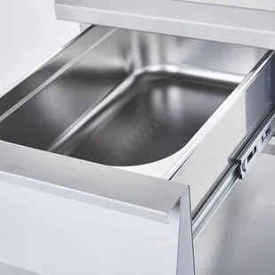 Stalgast stanowisko neutralne nastawne z szufladą 400 mm 9700210 - Piece, kotły  i płyty grzejne gastronomiczne - miniaturka - grafika 2