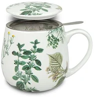 Serwisy do kawy i herbaty - Könitz 1151432135 zestaw do herbaty Tea for One filiżanka, porcelana, wielobarwny, 13.2 x 8.2 x 9.7 cm 1151432135 - miniaturka - grafika 1