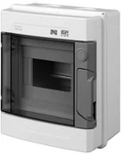 Rozdzielnie elektryczne - Elektro-Plast Nasielsk Rozdzielnica hermetyczna EP-LUX PLUS RN1/6 drzwi transparentne N+PE IP55 1960-01 EP-LUX PLUS RN1/6 - miniaturka - grafika 1