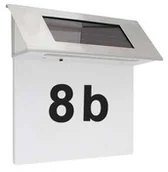 Lampy ścienne - Hadex LED Solarny numer domu - miniaturka - grafika 1