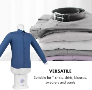 Klarstein Klarstein ShirtButler Deluxe, urządzenie do automatycznego suszenia i prasowania, 1250 W CDR1-Shirtbutler Del - Parownice do ubrań - miniaturka - grafika 2