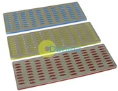 Ostrzałki do noży - Dapetz Silver Line 349756 diament odklejaną kamienie, 3-częściowy zestaw 3-częściowy zestaw - miniaturka - grafika 1