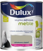Farby olejne i specjalne - Dulux Szybka Odnowa Meble oliwkowa zieleń 750 ml - miniaturka - grafika 1