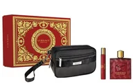 Zestawy perfum damskich - Versace Eros Flame 100ml woda perfumowana + 10ml woda perfumowana + kosmetyczka - miniaturka - grafika 1